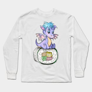 baby dragon roll sushi Long Sleeve T-Shirt